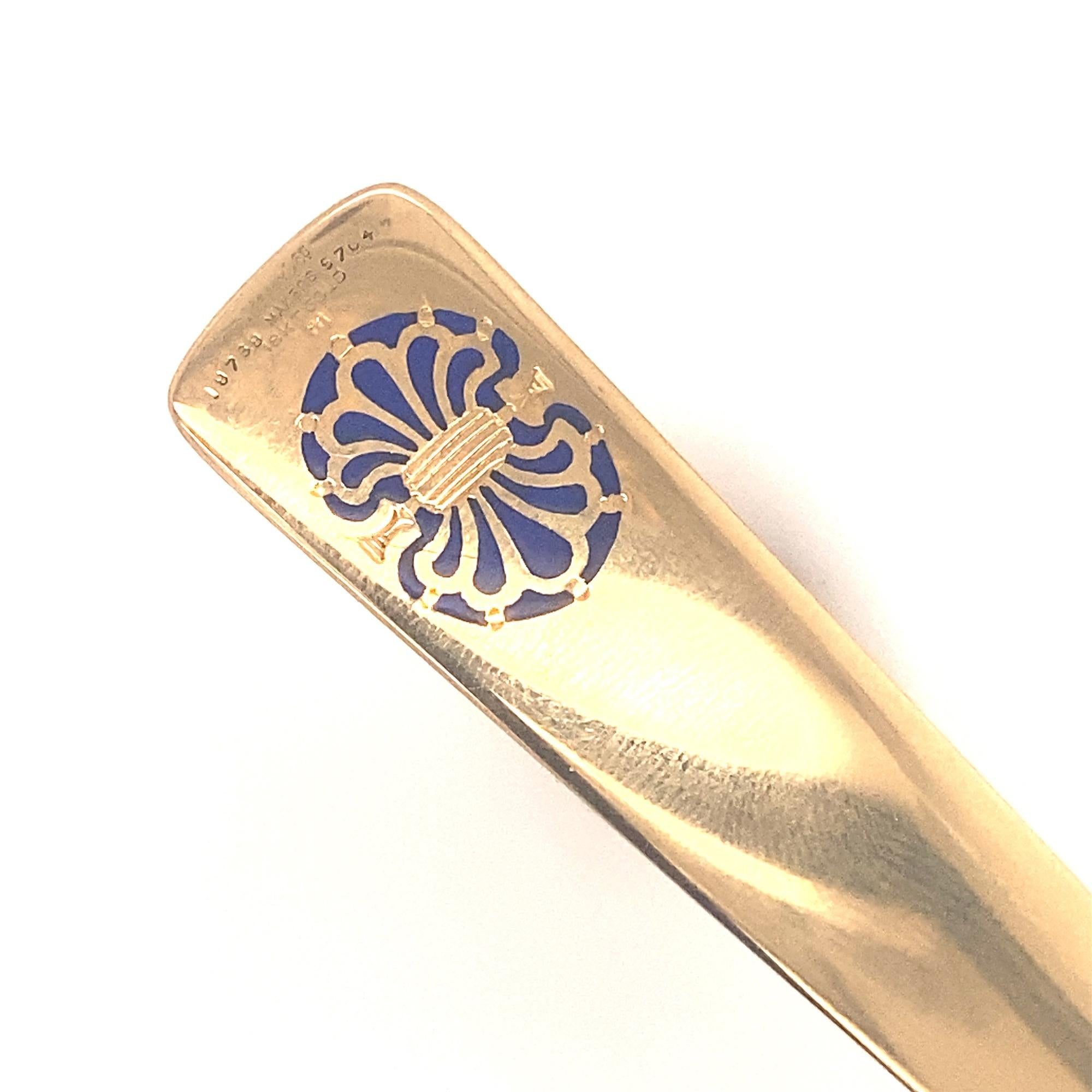 tiffany letter opener