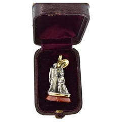 Antique Tiffany & Co. Seal Pendant Necklace, circa 1880