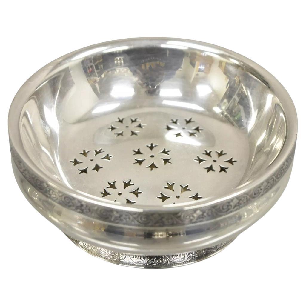 Antiguo Plato para Queso y Mantequilla Tiffany & Co. con Soldadura de Plata 90-30