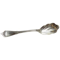 Antique Tiffany & Co. Sterling Silver 1869 Tiffany Large Jelly Spoon, Beekman
