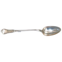 Antique Tiffany & Co. Sterling Silver Basting Spoon with Pretzel Finial