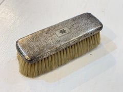 Antique Tiffany & Co. Sterling Silver Clothes Brush Monogram 6 Inch