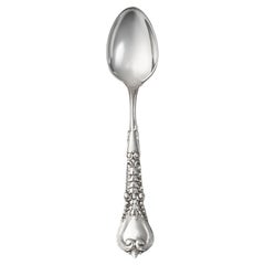 Antique Tiffany & Co. Sterling Silver Florentine Pattern Demitasse Spoon