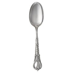 Antique Tiffany & Co. Sterling Silver Florentine Pattern Dessert Spoon