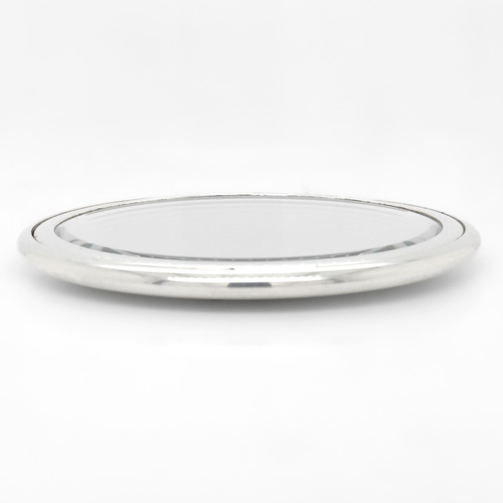 Antique Tiffany & Co. Sterling Silver Hand Mirror For Sale 5