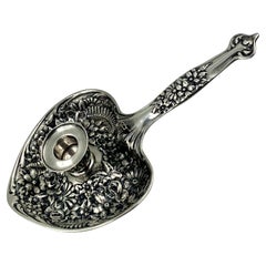Antique Tiffany 
Co. Sterling Silver Heart Shaped Chamberstick Candle Holder