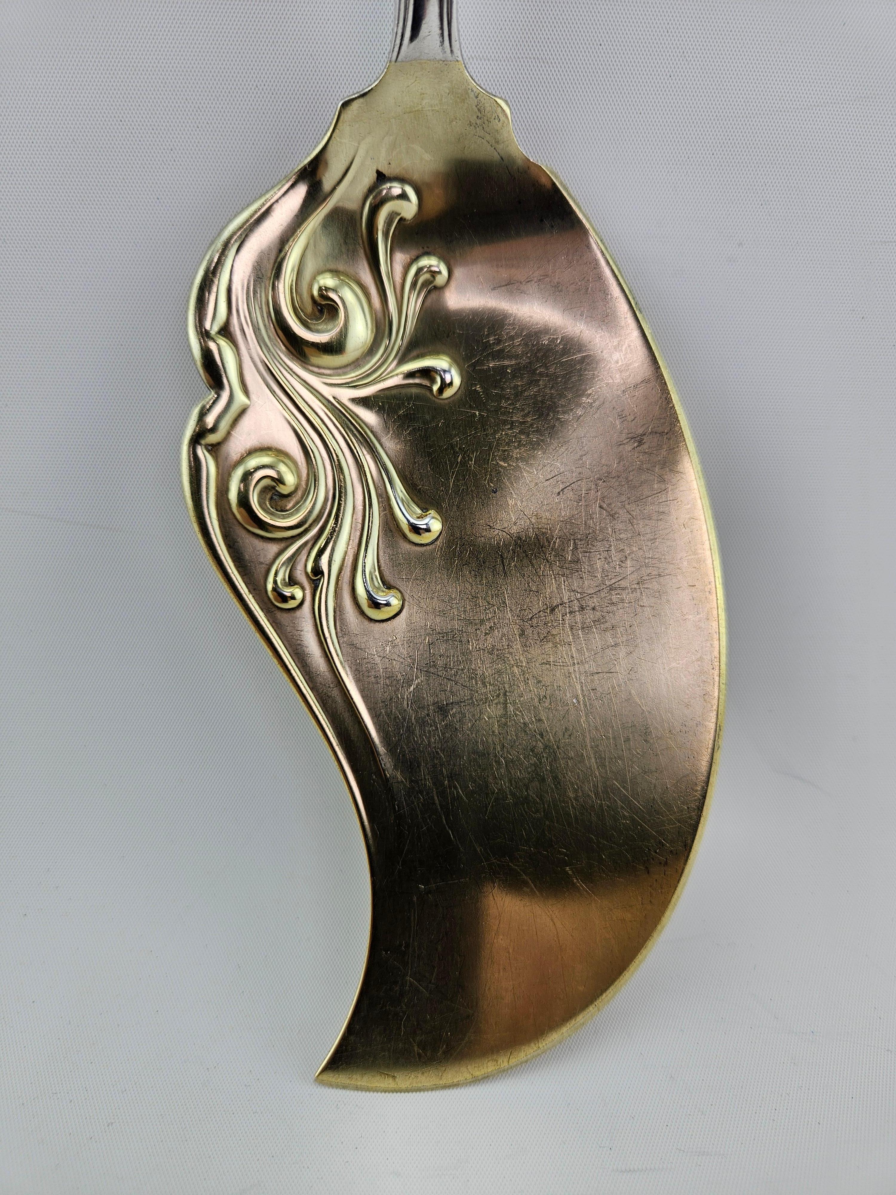 American Antique Tiffany & Co. Sterling Silver Ice Cream Serving Knife For Sale