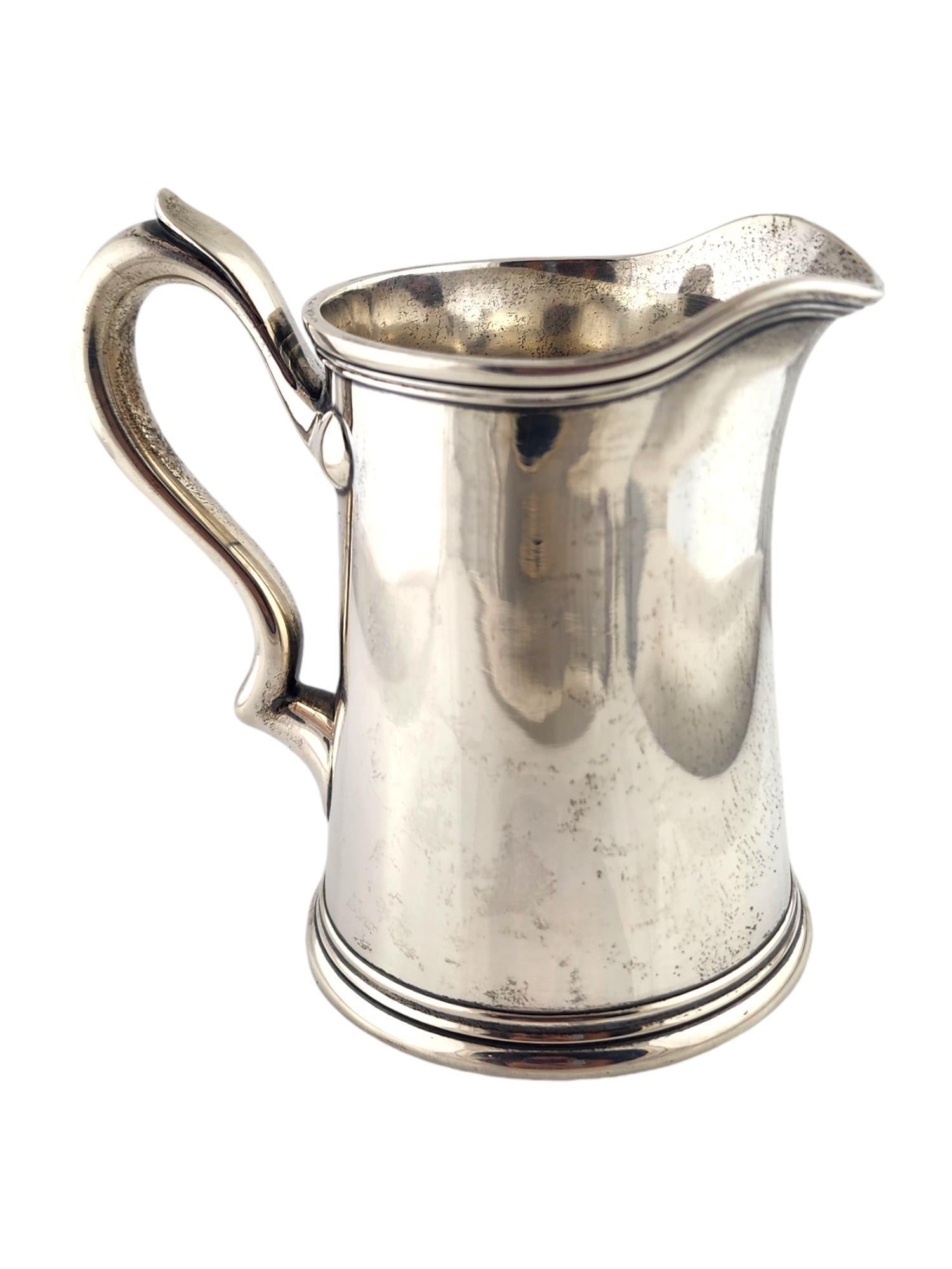 Antique Tiffany & Co Sterling Silver Lidded Sugar Bowl and Creamer #18706 For Sale 6