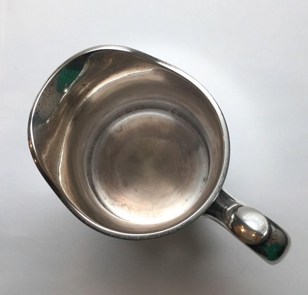 Antique Tiffany and Co. Sterling Silver Lidded Sugar Bowl and Creamer ...