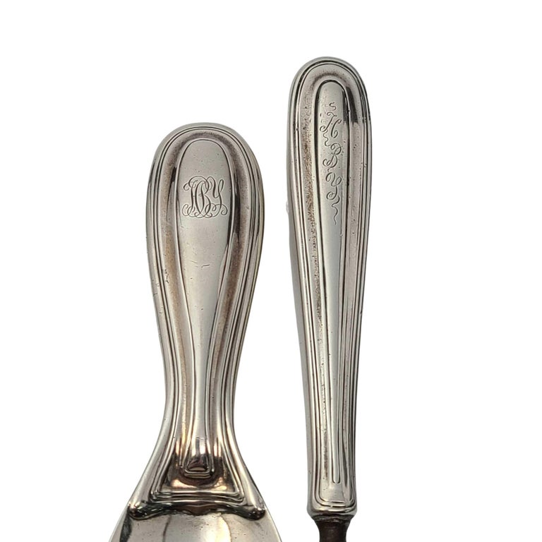 Antique Tiffany and Co Sterling Silver Shoe Horn and Button Hook with