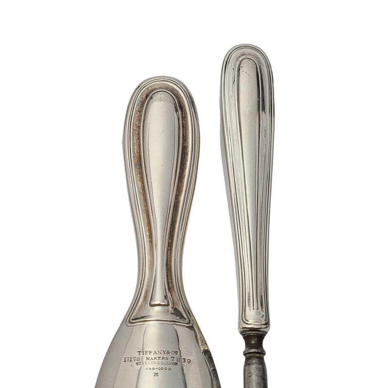 Antique Tiffany and Co Sterling Silver Shoe Horn and Button Hook with