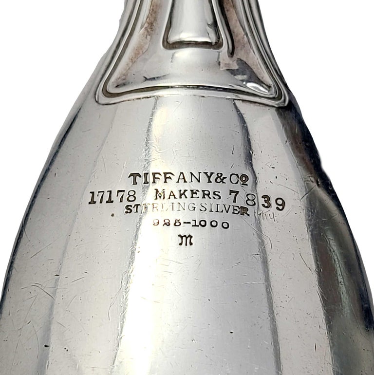 Antique Tiffany and Co Sterling Silver Shoe Horn and Button Hook with