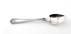 Antique Tiffany & Co Sterling Silver Winthrop Grapefruit Spoon with Monogram