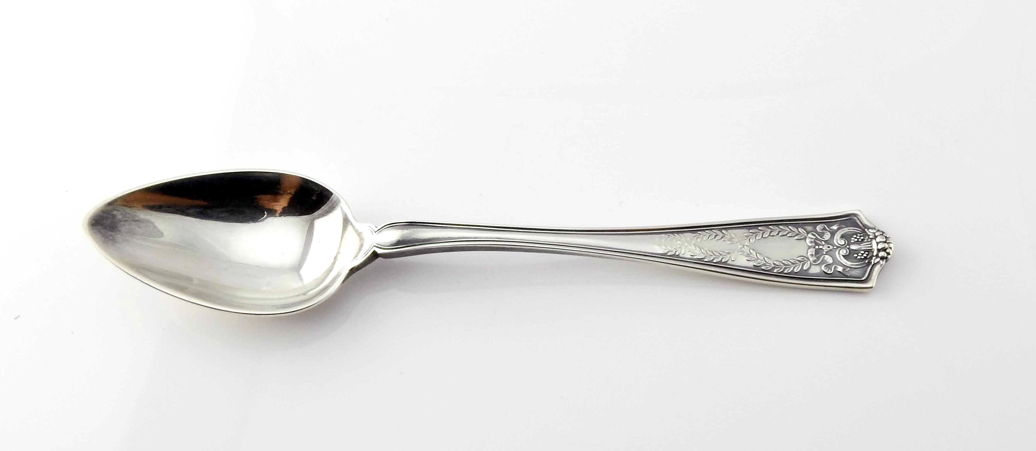 Antique Tiffany & Co Sterling Silver Winthrop Grapefruit Spoon with Monogram 3