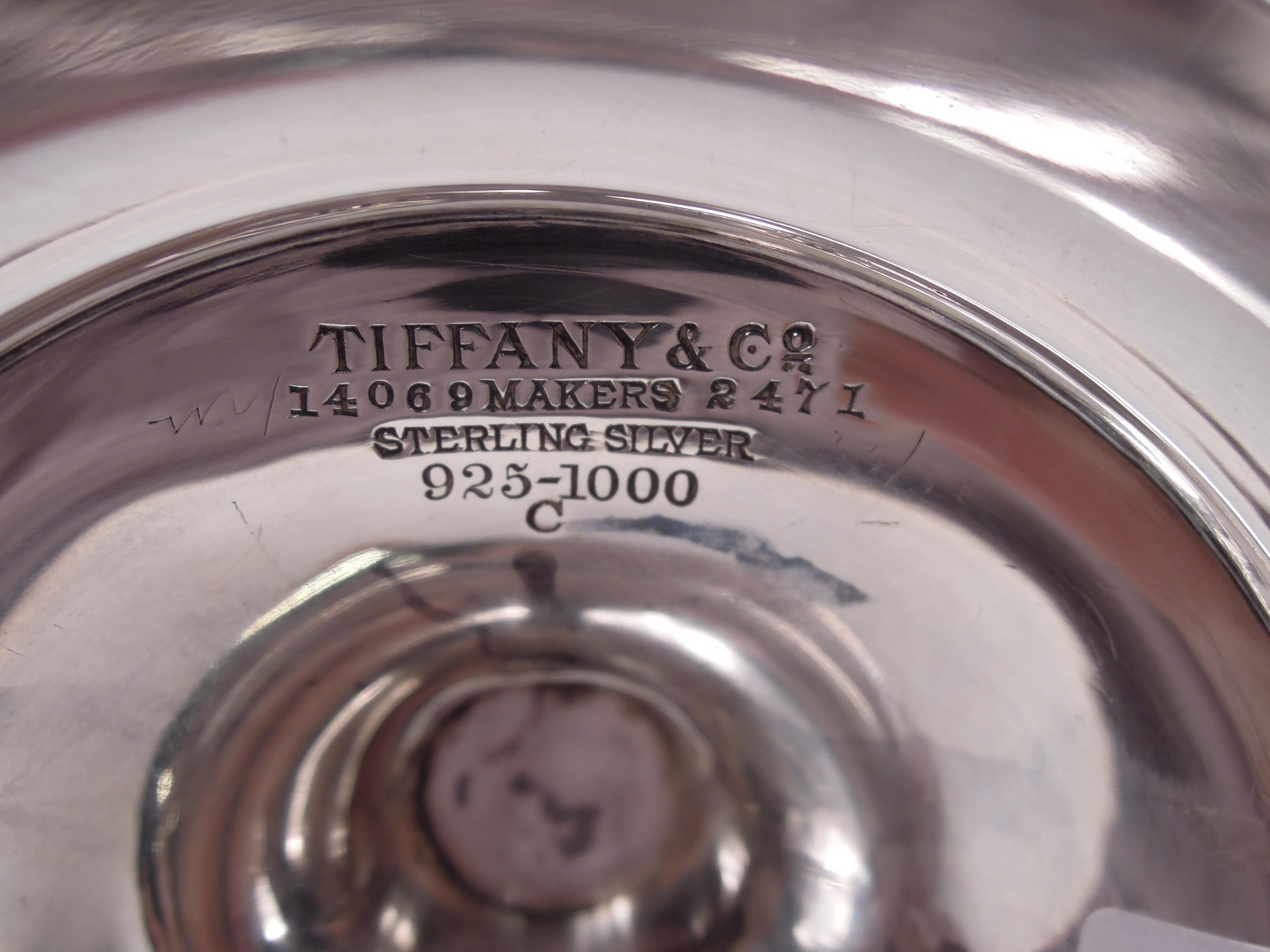Antique Tiffany Edwardian Classical Mixed Metal Sterling Silver Ewer For Sale 5
