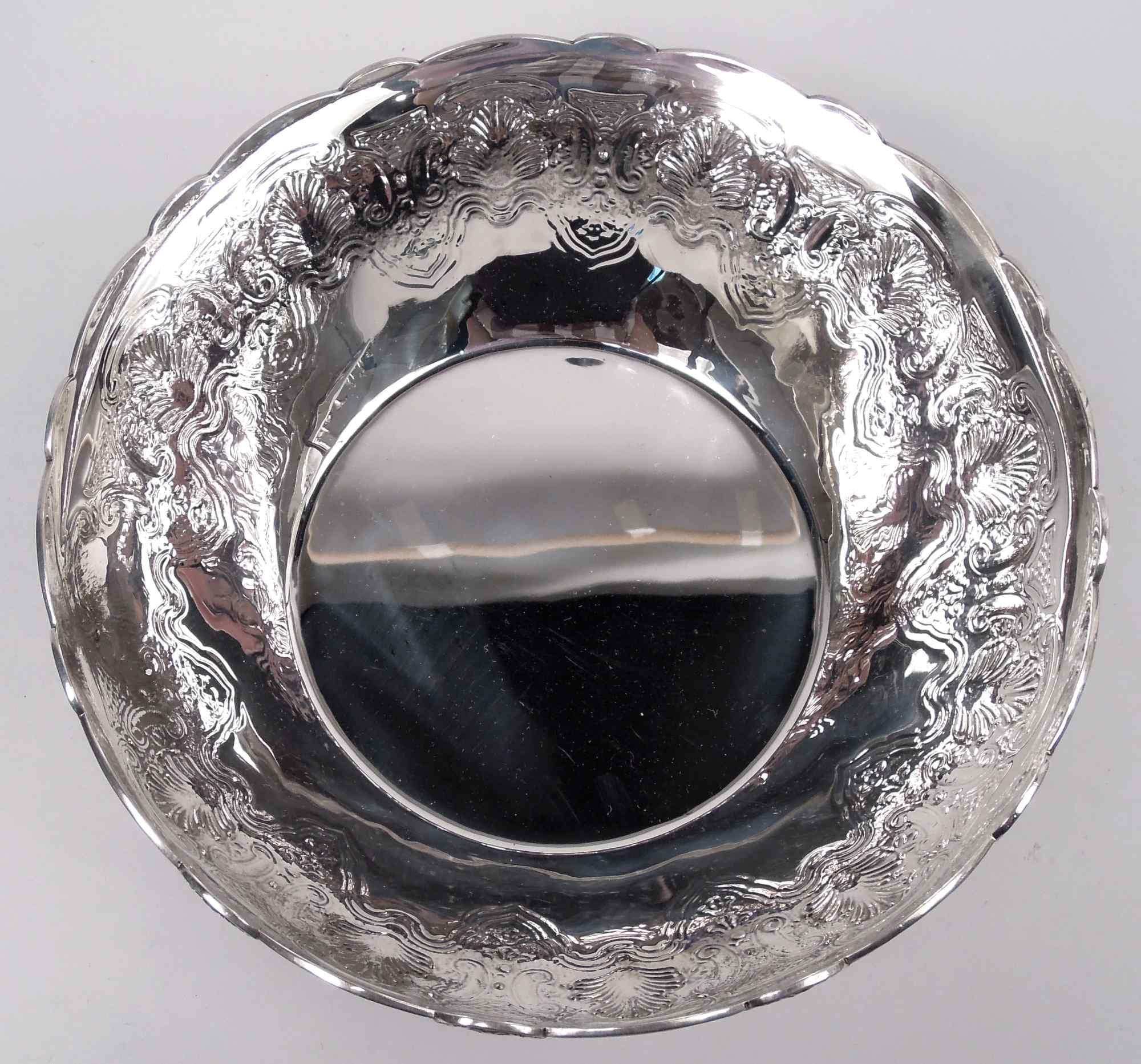 Edoardiano Antica ciotola in argento Tiffany Edwardian Classical Sterling Silver in vendita