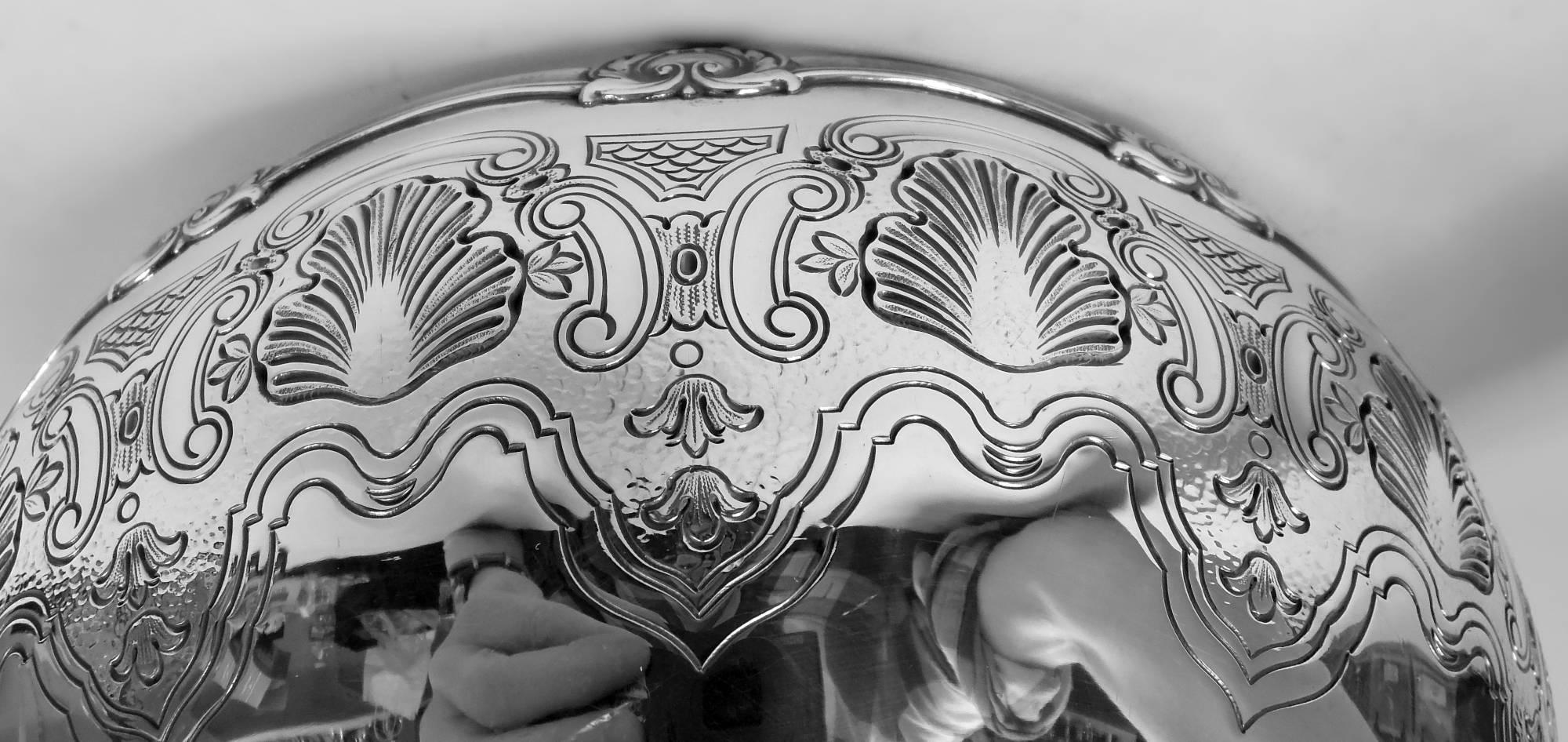 Americano Antica ciotola in argento Tiffany Edwardian Classical Sterling Silver in vendita