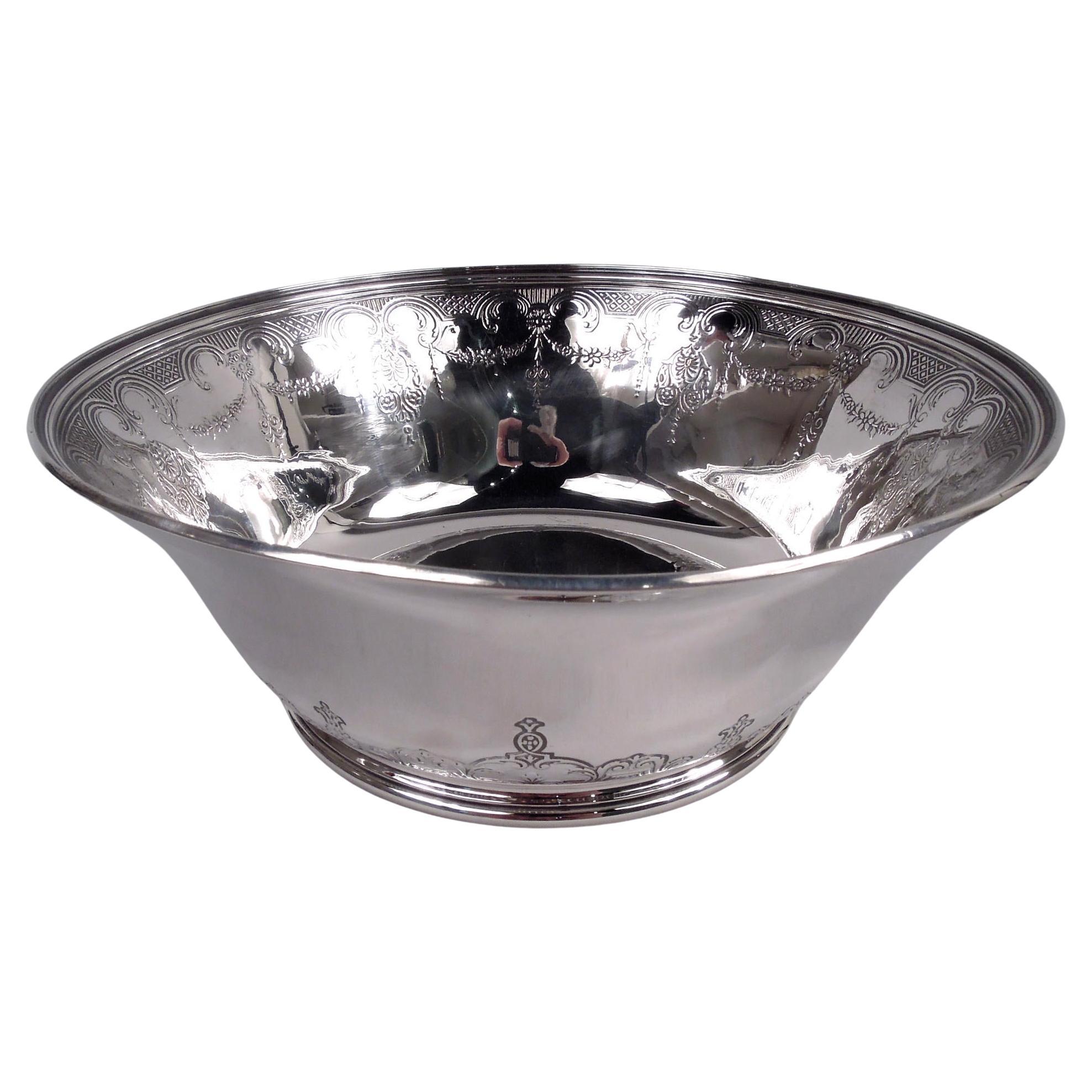 Antica ciotola in argento Tiffany Edwardian Classical Sterling Silver