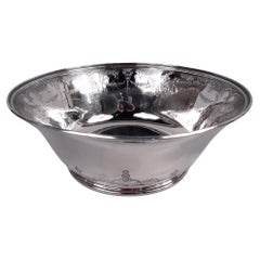Antique Tiffany Edwardian Classical Sterling Silver Bowl