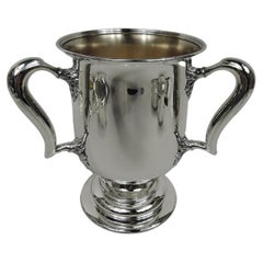 Antique Tiffany Edwardian Classical Sterling Silver Loving Cup