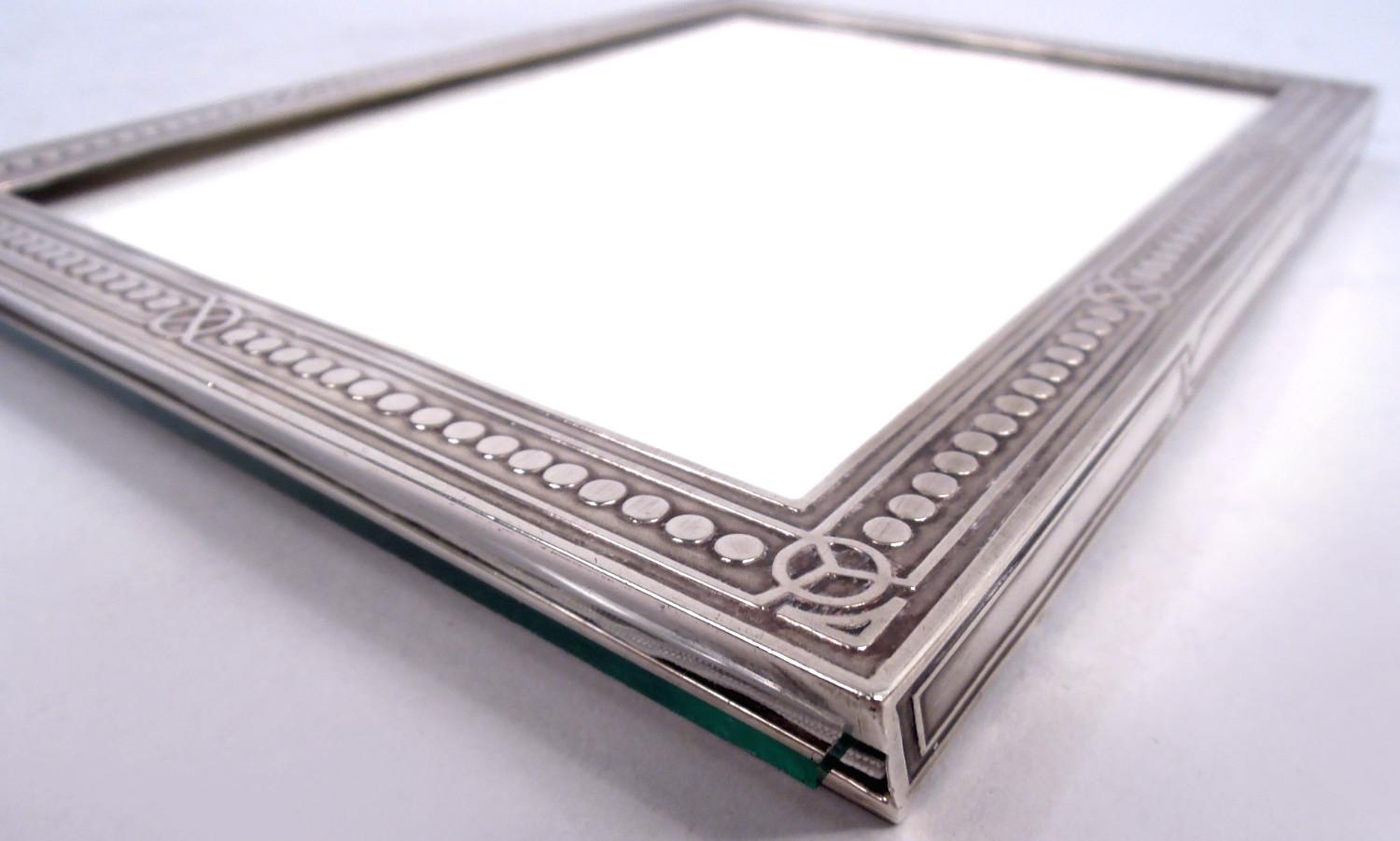 Americano Cornice antica in argento Tiffany Edwardian Classical Sterling Silver