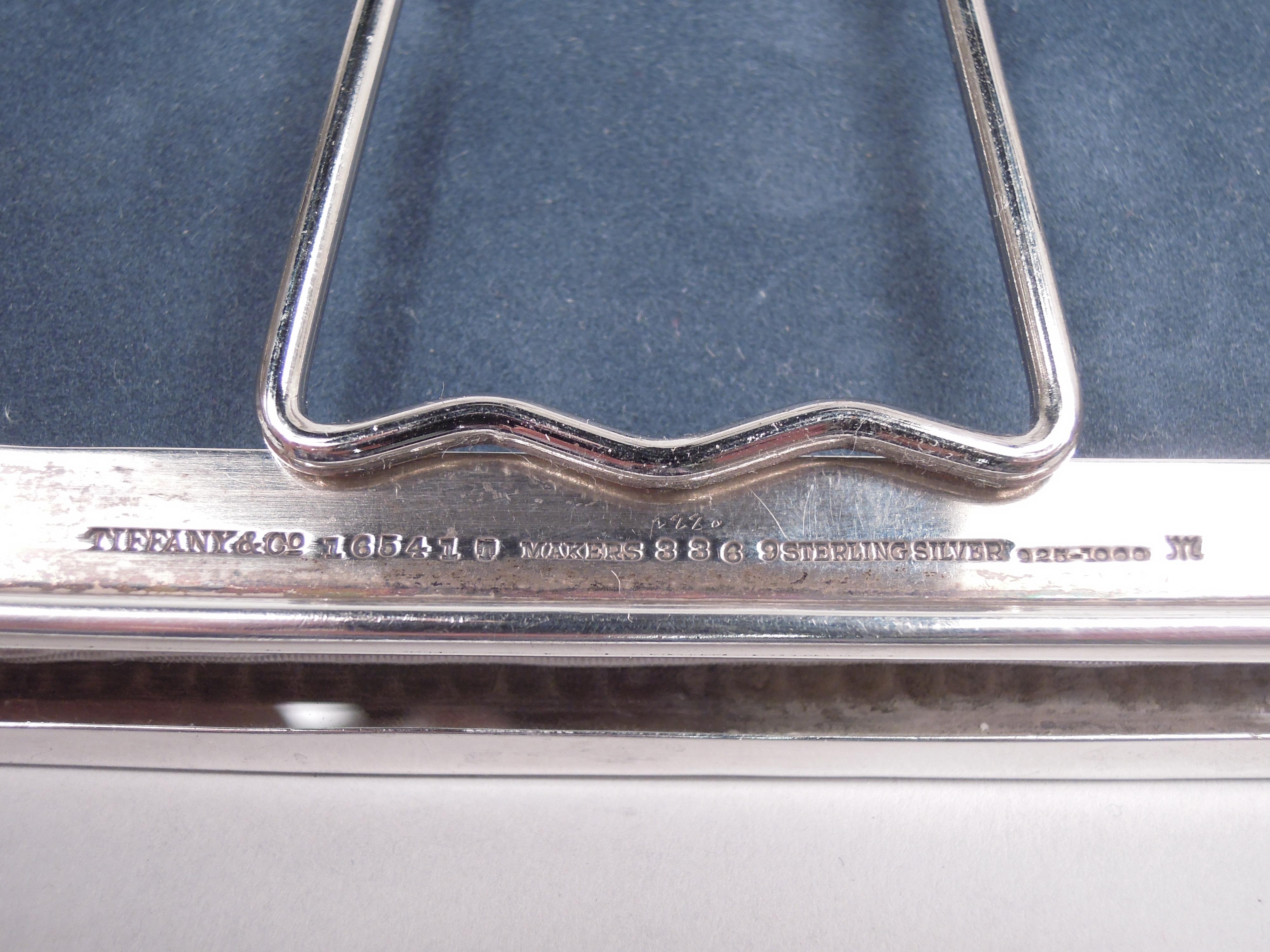 Cornice antica in argento Tiffany Edwardian Classical Sterling Silver In condizioni buone a New York, NY