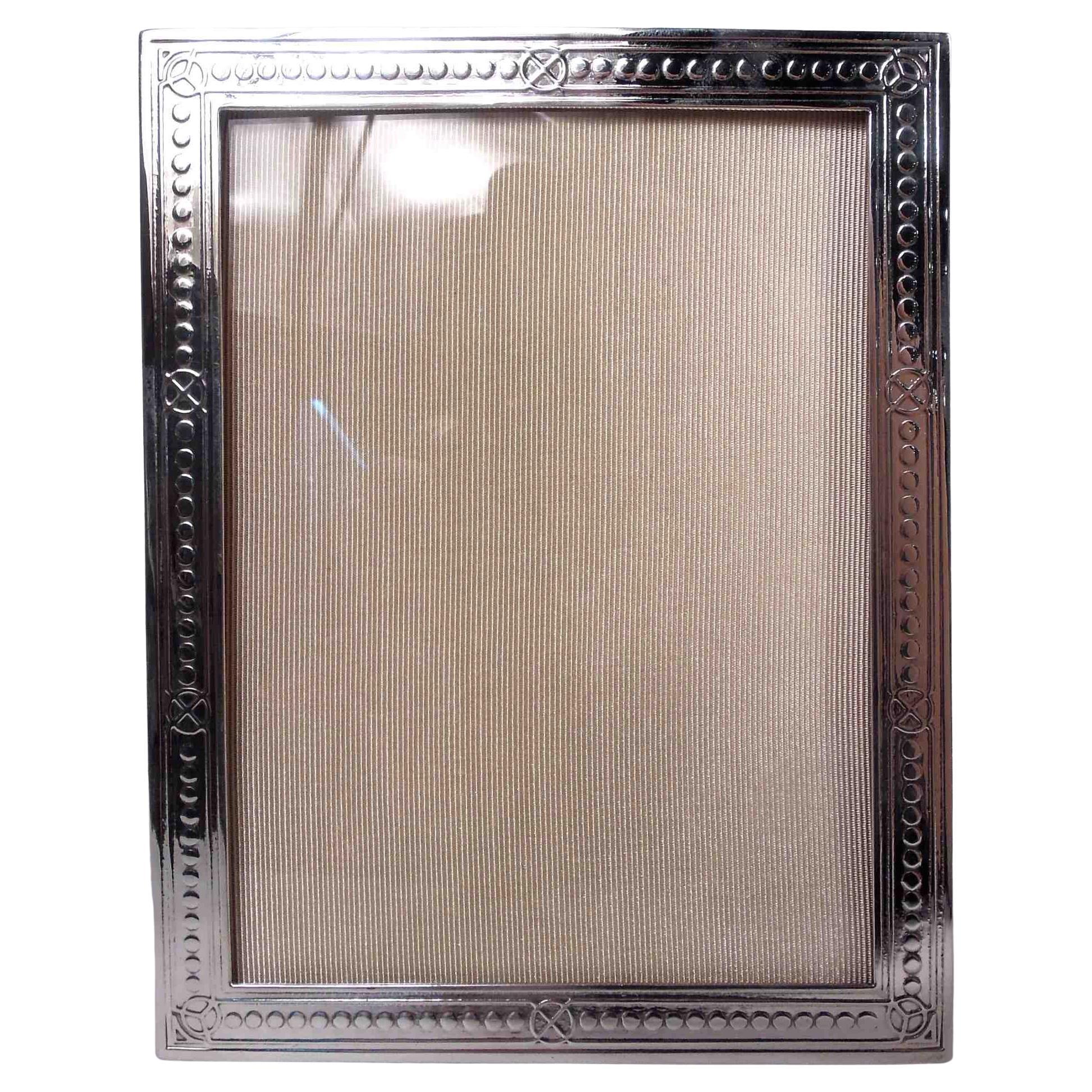 Antique Tiffany Edwardian Classical Sterling Silver Picture Frame