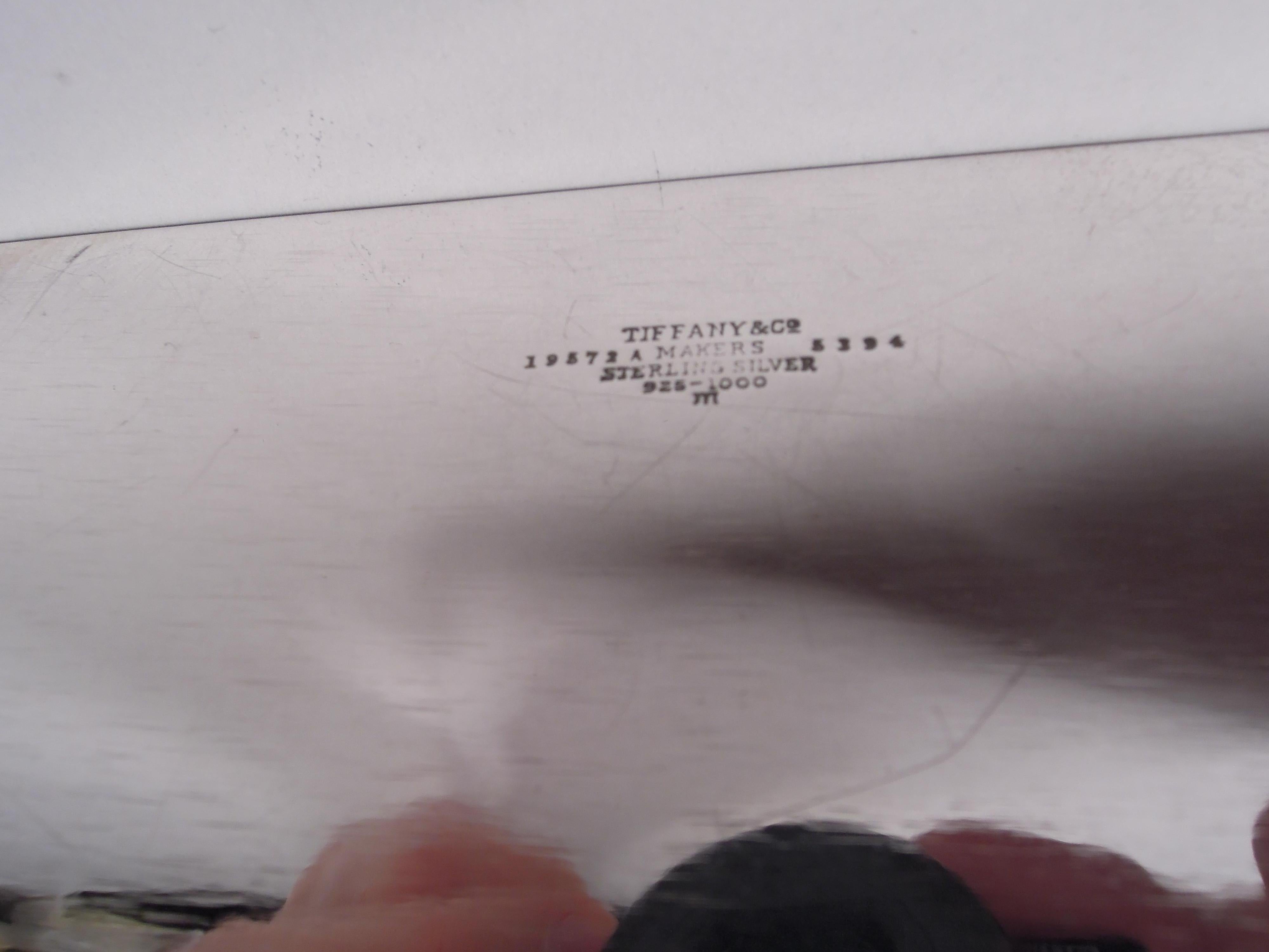 Scatola antica Tiffany Edwardian Regency in argento sterling in vendita 1