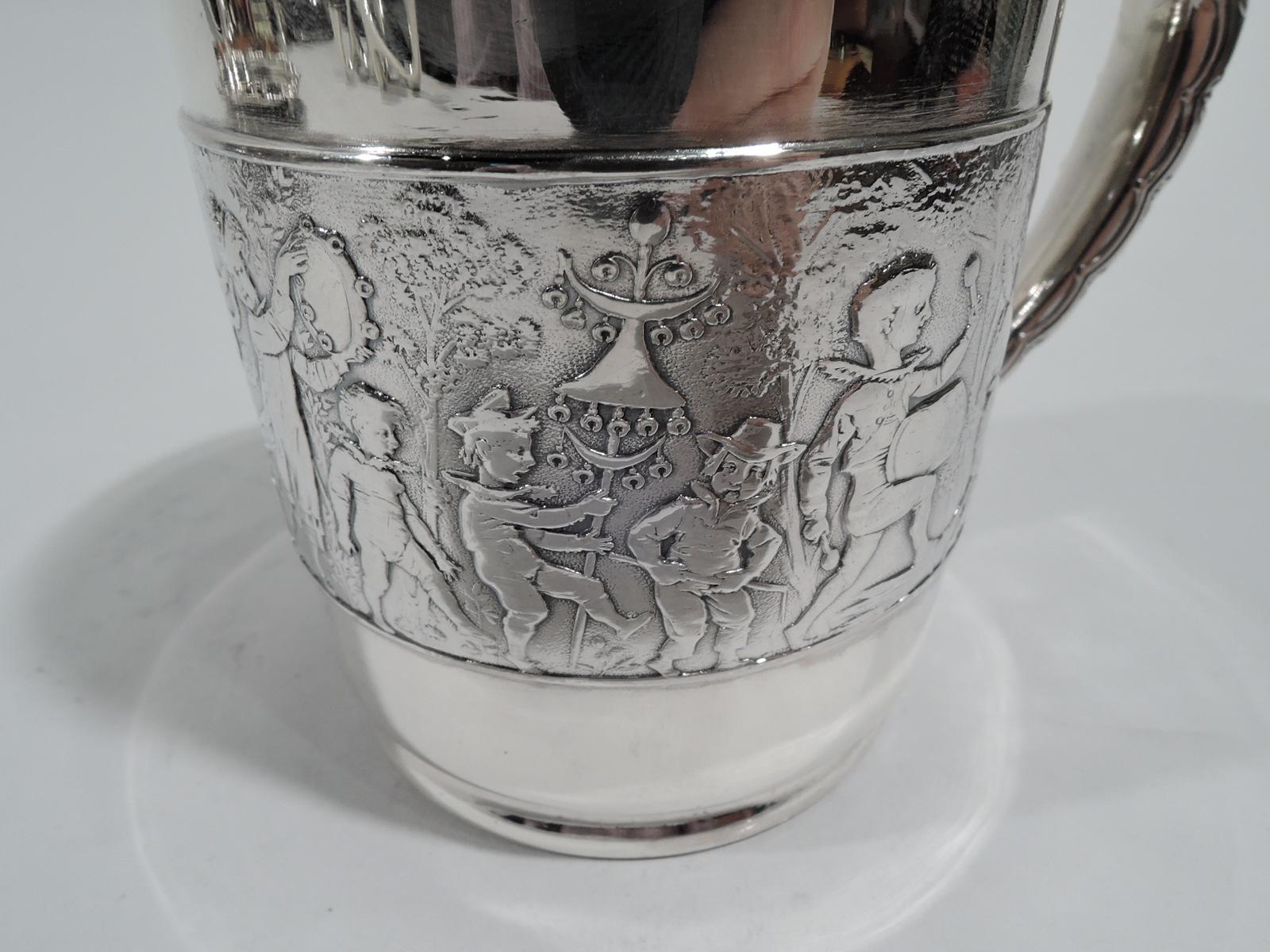 American Antique Tiffany Edwardian Sterling Silver Children’s Parade Baby Cup
