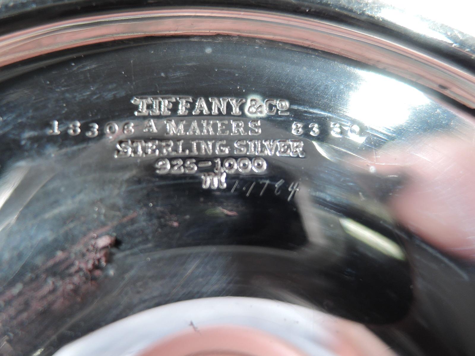 20th Century Antique Tiffany Edwardian Sterling Silver Trumpet Vase
