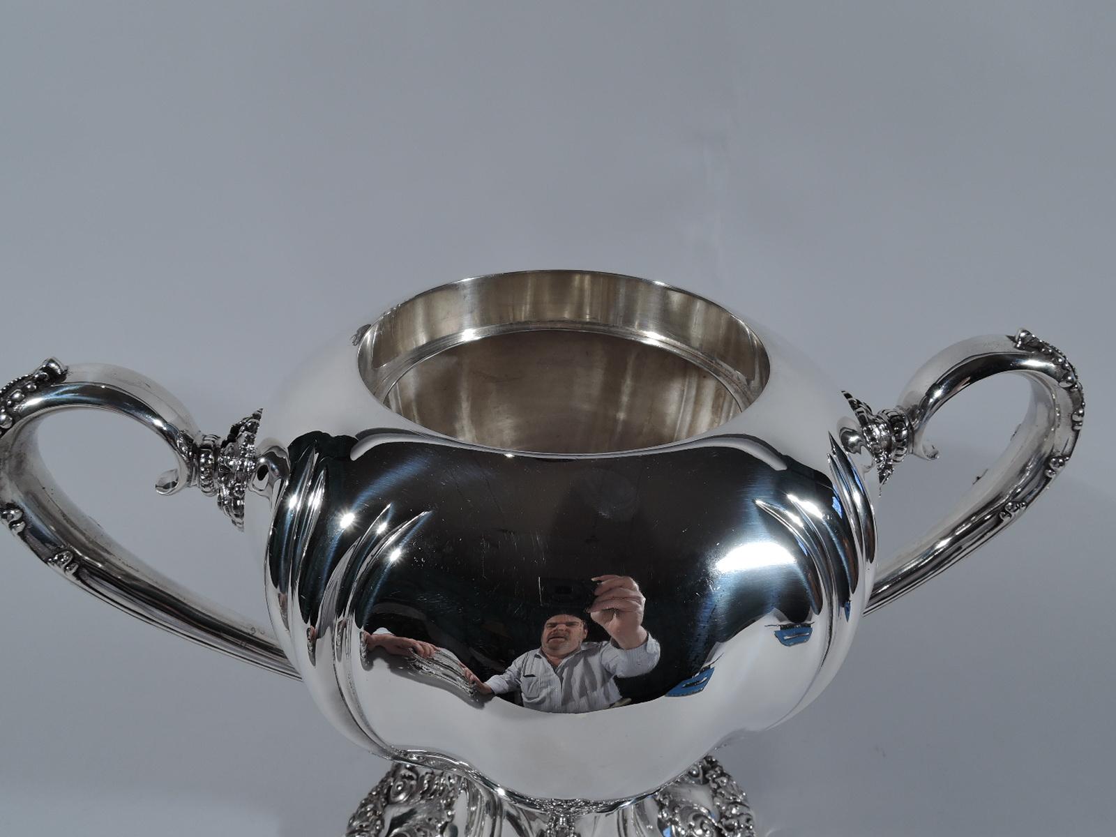 American Antique Tiffany Sterling Silver Heavy Classical Trophy Cup