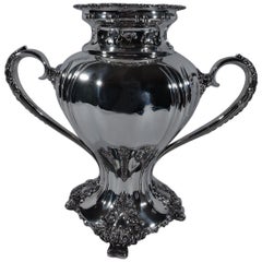 Antique Tiffany Sterling Silver Heavy Classical Trophy Cup