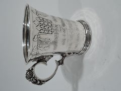 Antique Tiffany Sterling Silver Little Bo Beep Nursery Rhyme Baby Cup