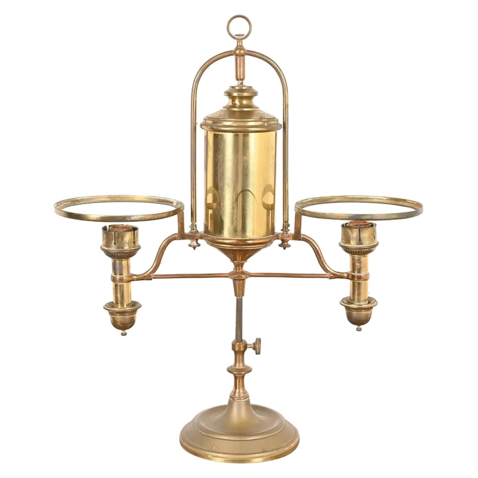 What is an antique student lamp?