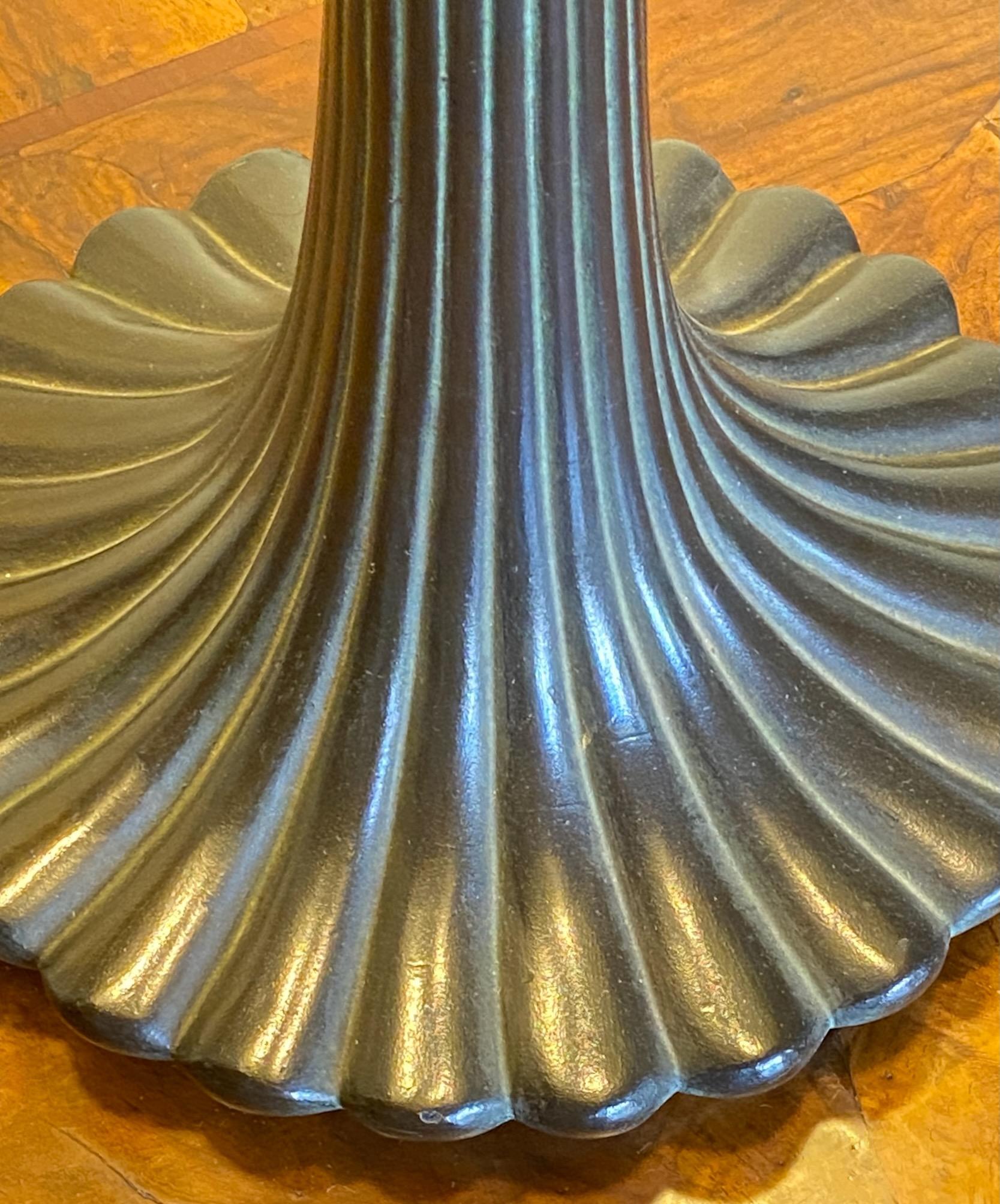 20th Century Antique Tiffany Style Leaded Glass Table Lamp