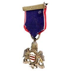 Antike Tiffany Sulgrave Institute-Medaille für US-Armee- Chief of Staff Summerall