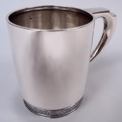 Antique Tiffany Victorian Classical Sterling Silver Baby Cup