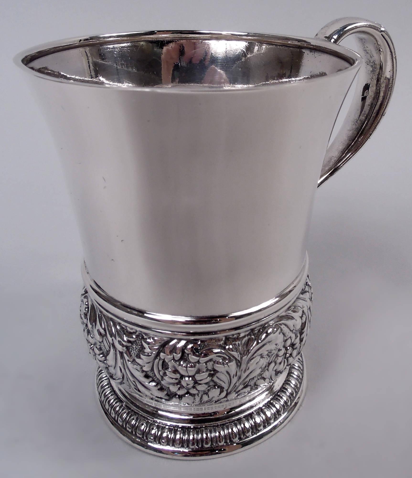 Americano Antica tazza da bambino in argento Tiffany Vittoriana Classica in vendita