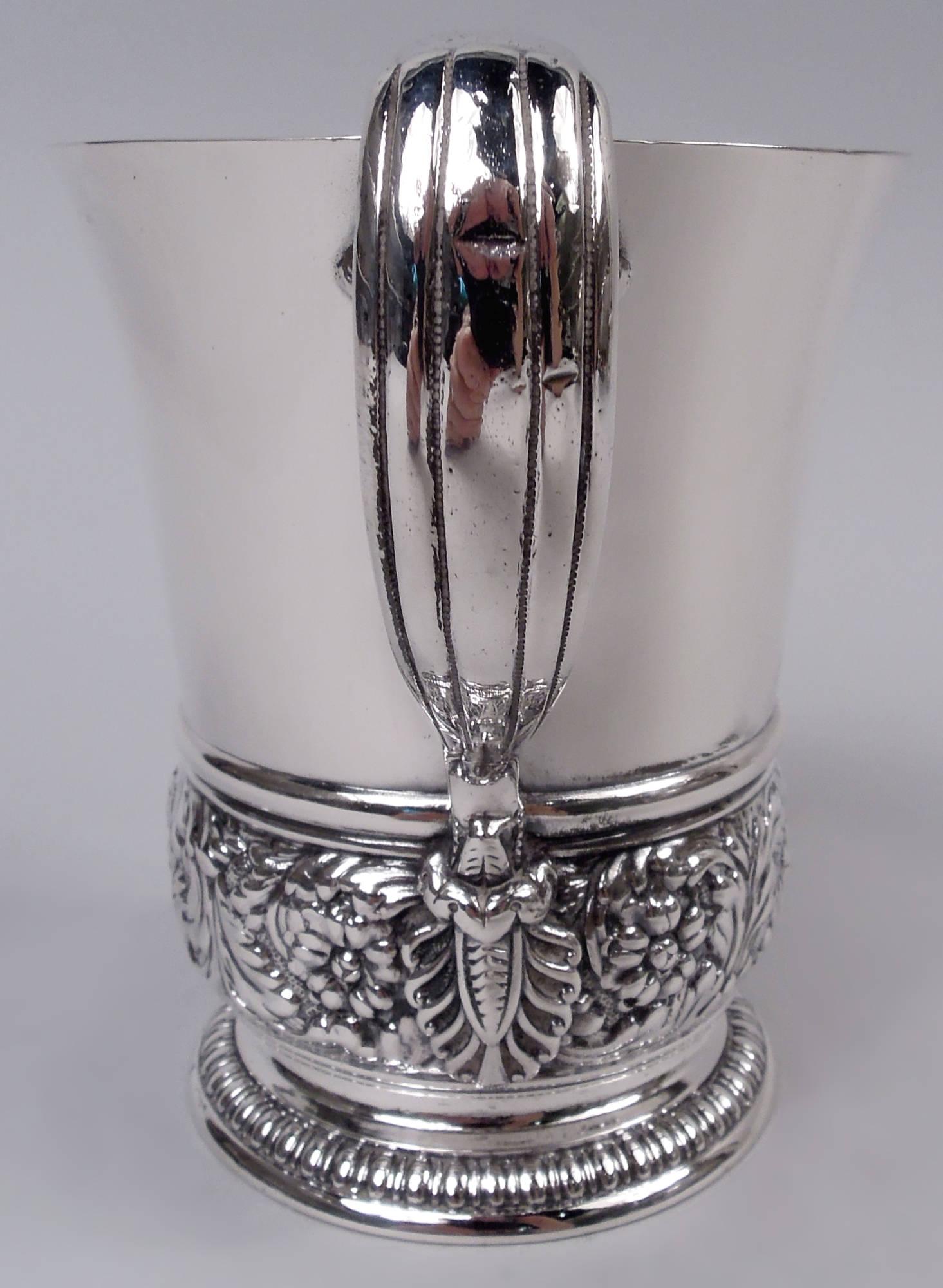 XIX secolo Antica tazza da bambino in argento Tiffany Vittoriana Classica in vendita