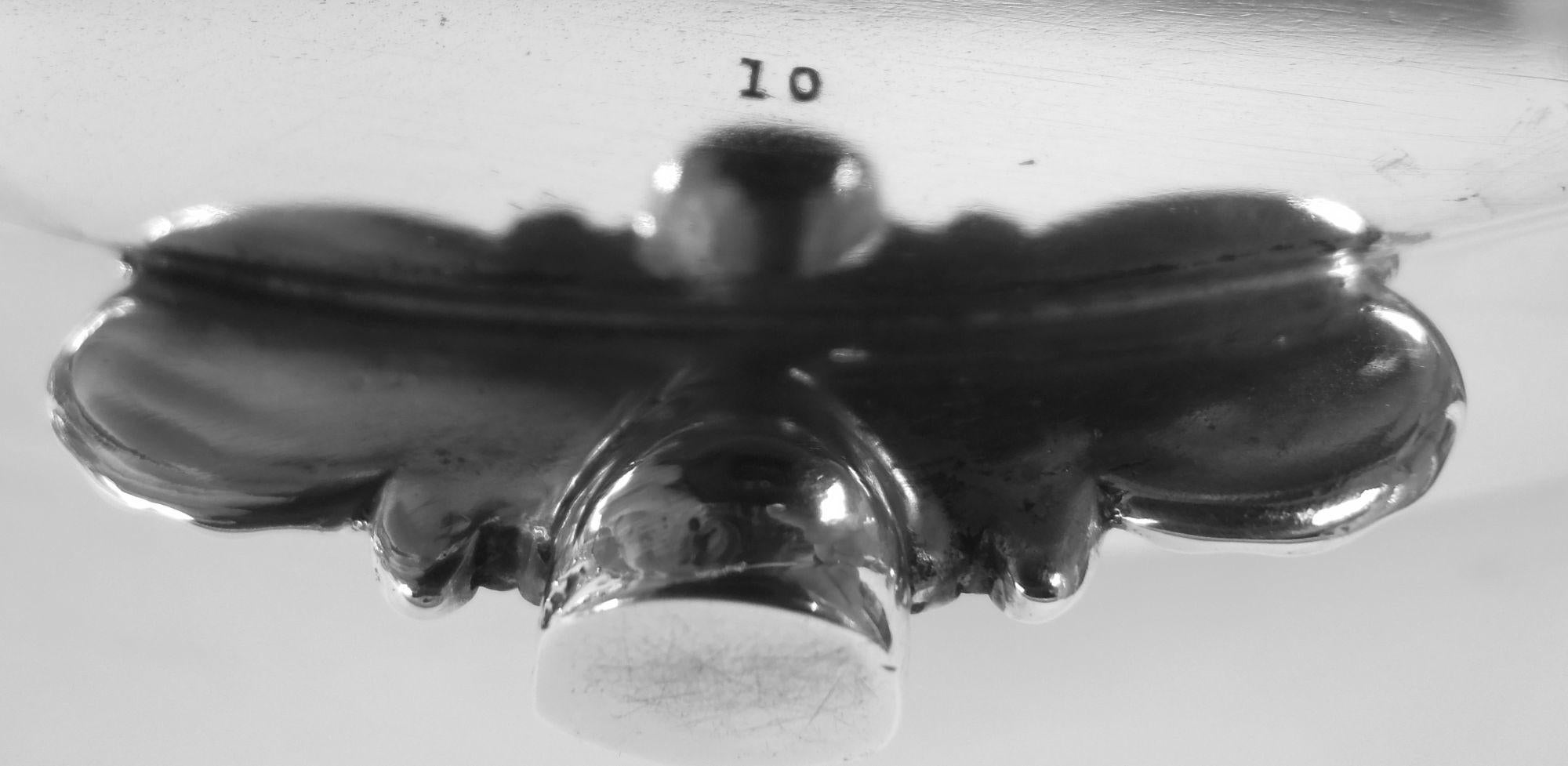 19th Century Antique Tiffany Victorian Classical Sterling Silver Cake Plate