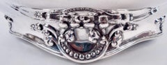 Antica ciotola centrotavola in argento Tiffany Vittoriano Classico
