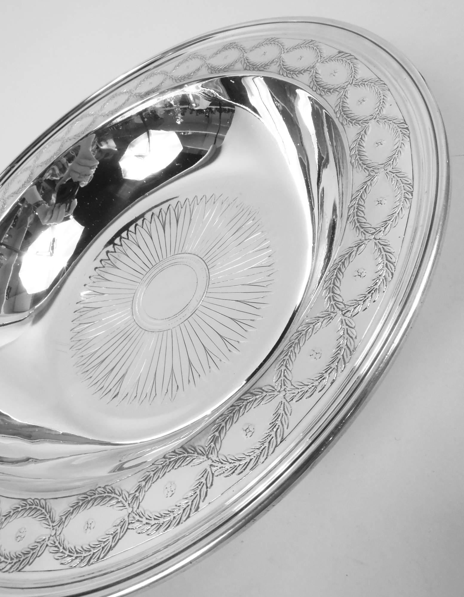 American Antique Tiffany Winthrop Sterling Silver Bowl For Sale