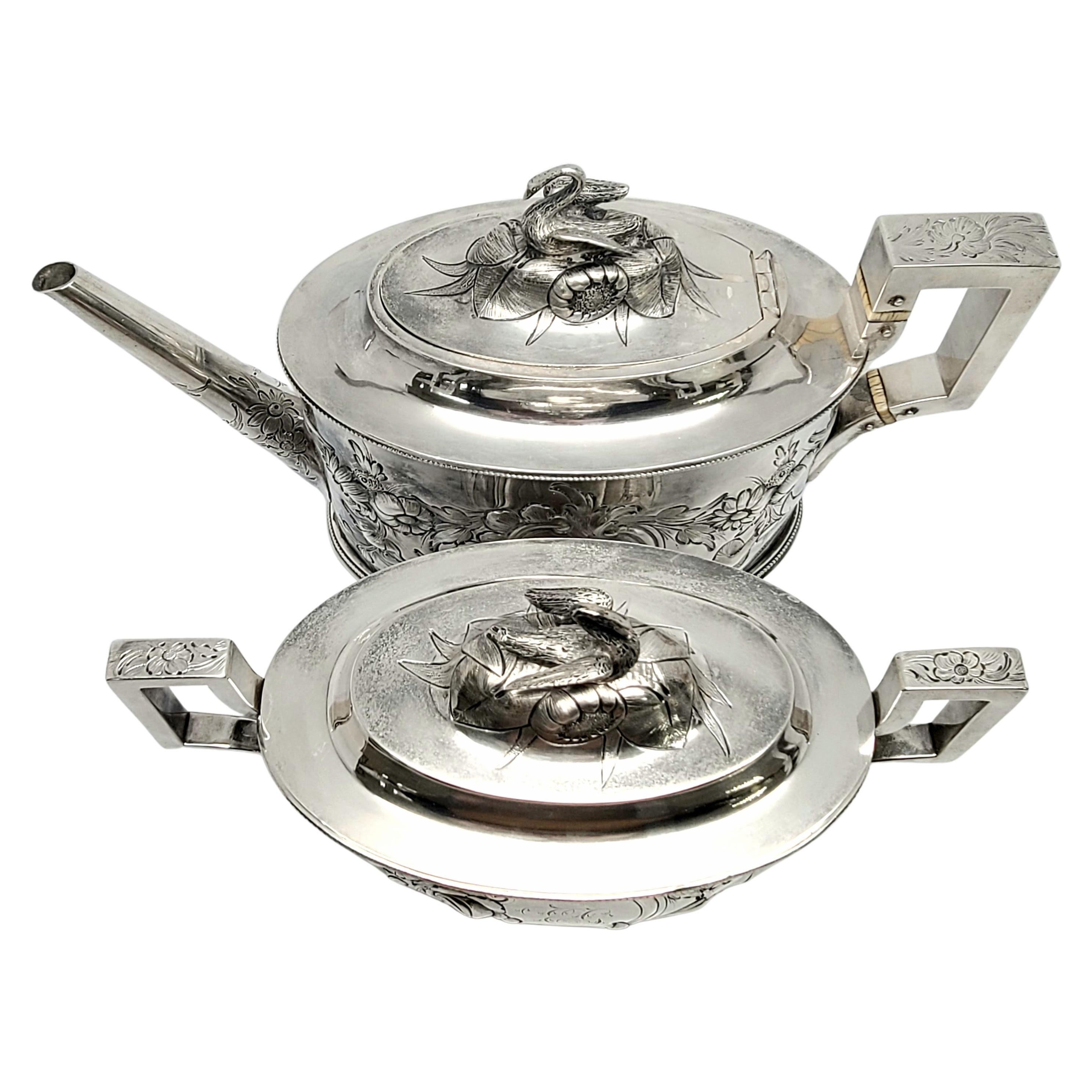 tiffany teapot set