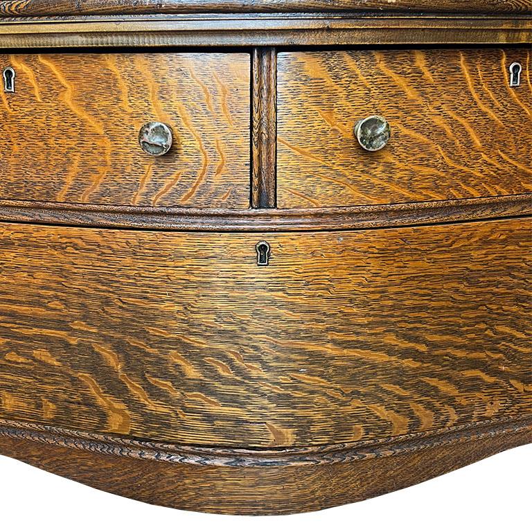 antique 3 drawer dresser with mirror