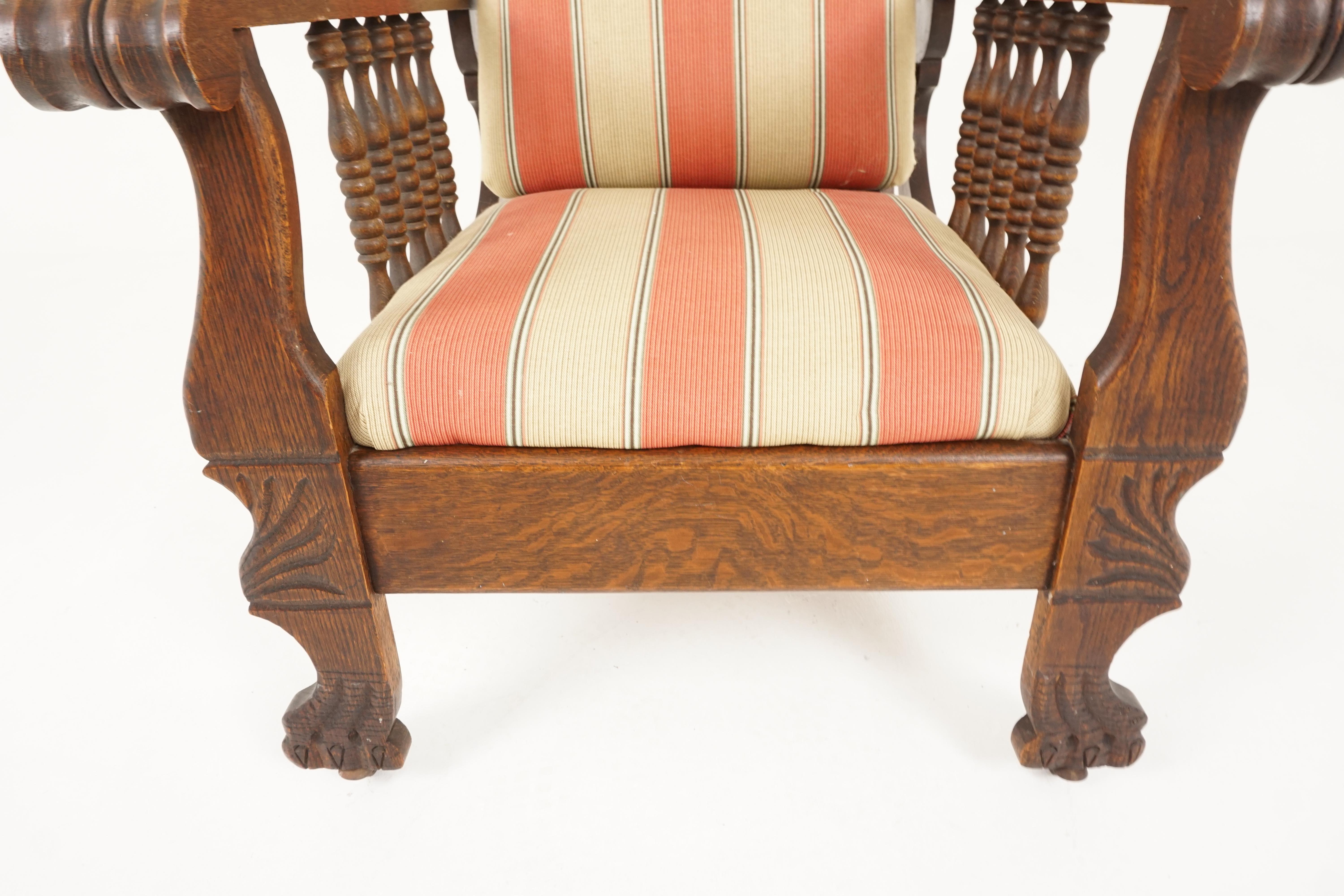 antique tiger oak chairs