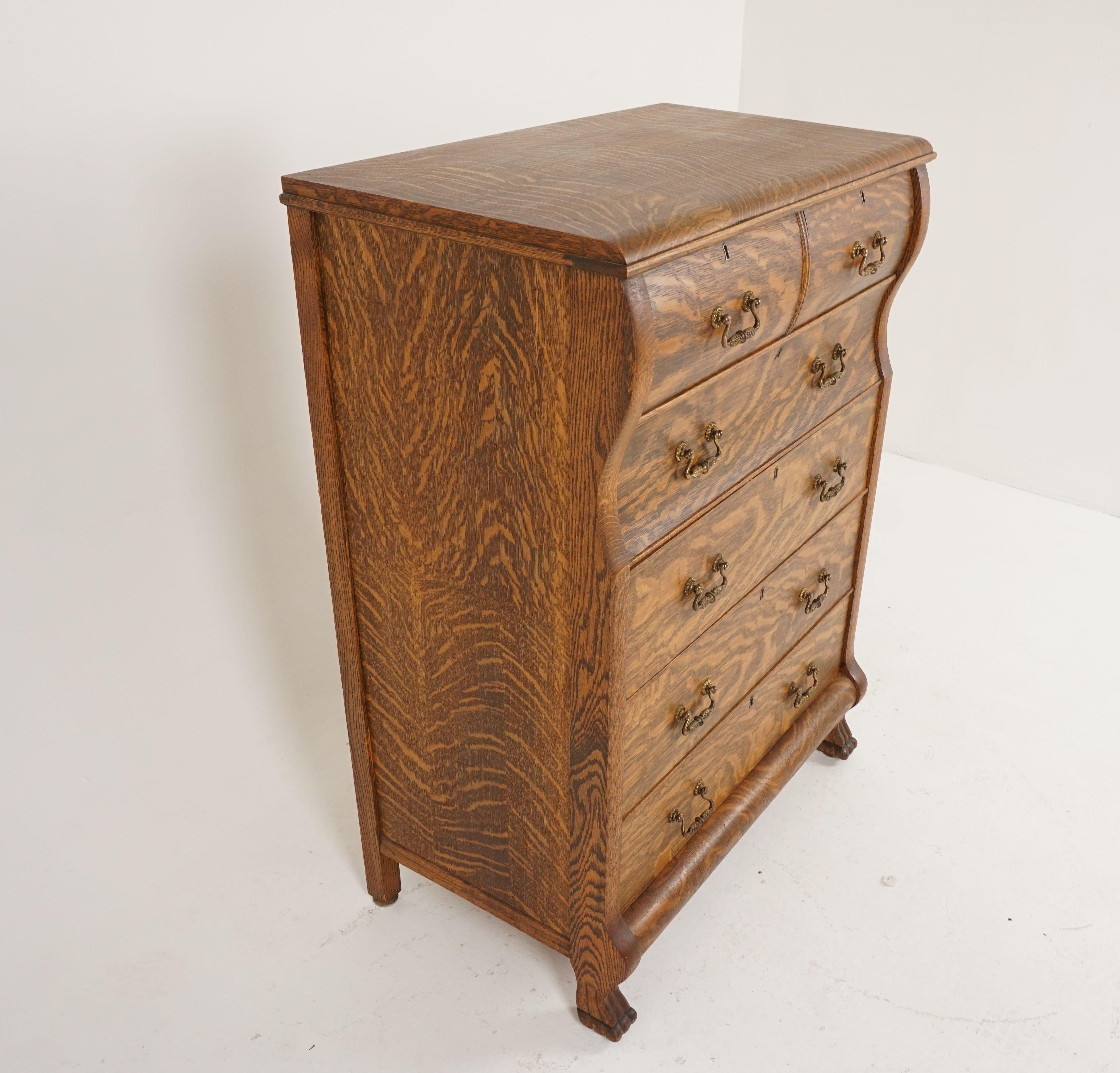 antique tiger oak furniture
