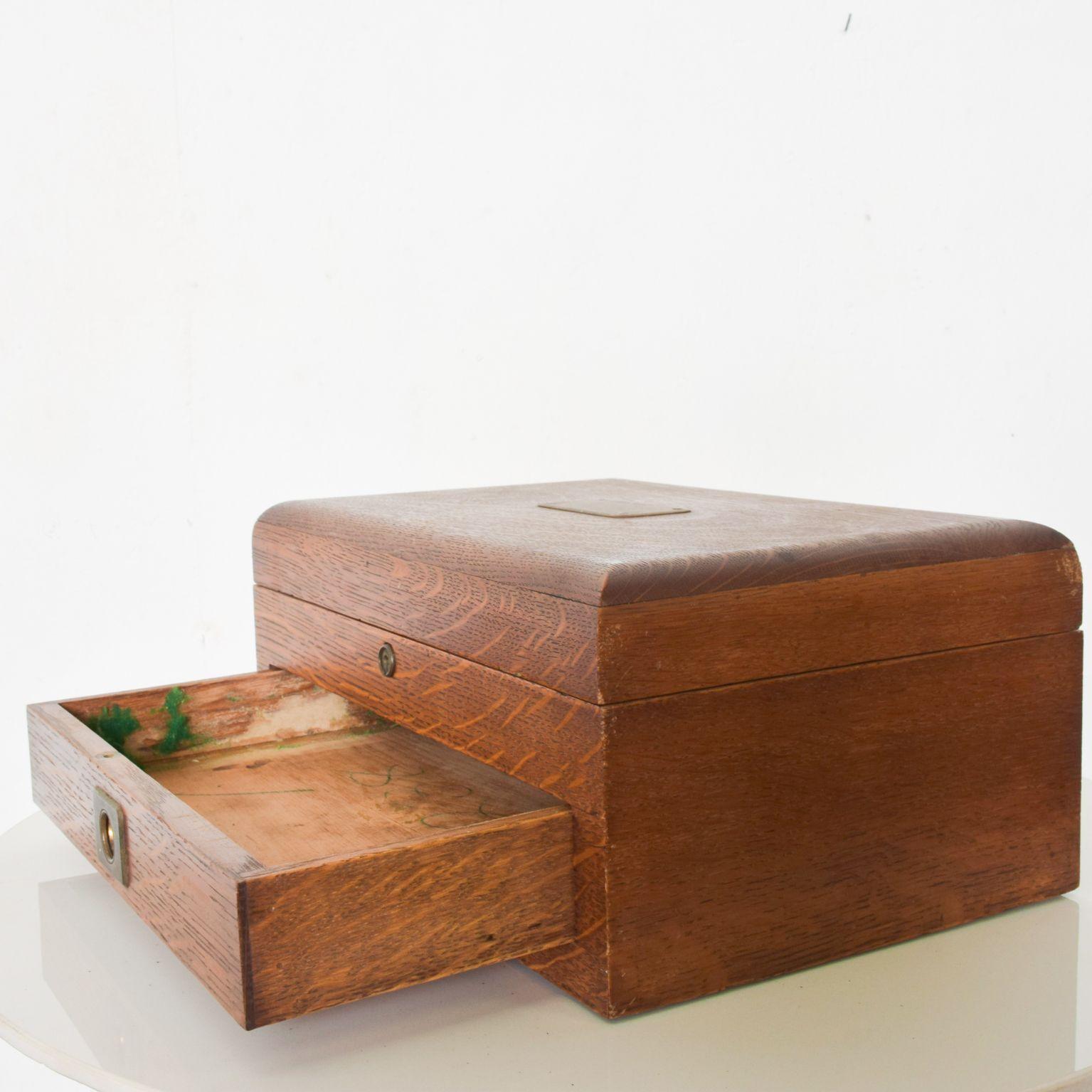 oak wood box