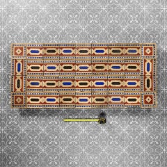 Antique Tile Splashback by W. Godwin of Lugwardine