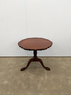 Antique Tilt Top "Pie Crust" Side Table