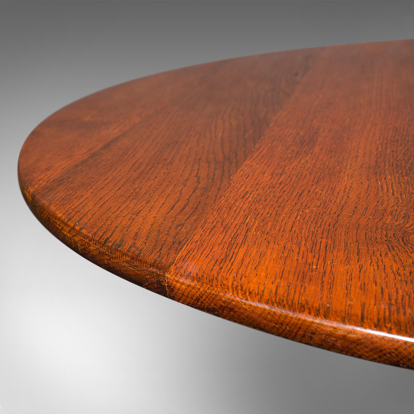 Antique Tilt Top Side Table, England, Oak, Occasional, Lamp, Georgian, C.1760 For Sale 3